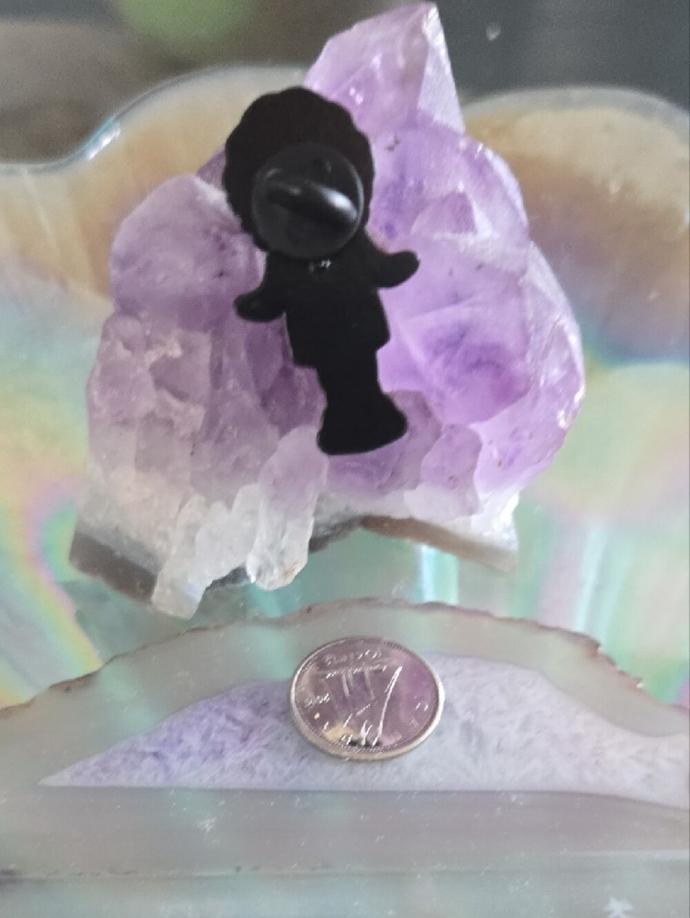 💕 Brand NEW Retro Polly Pocket Blonde Doll Enamel Pin! ✨🎀 Y2K Vibes 90s - Picture 2 of 6
